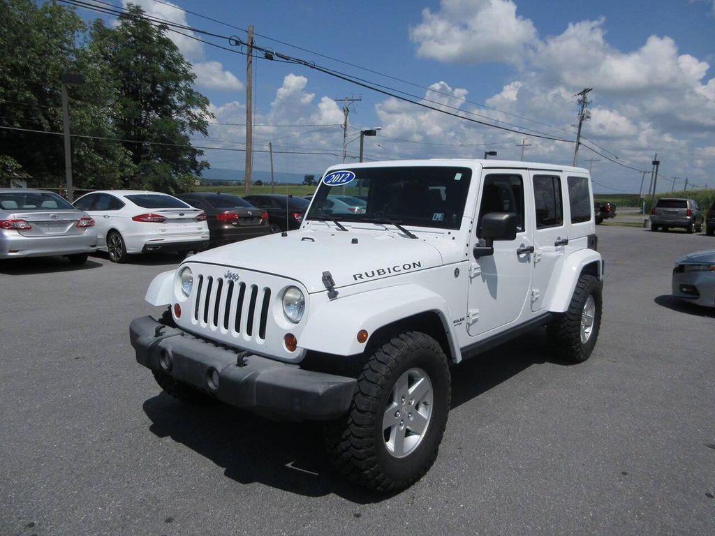 used 2012 Jeep Wrangler Unlimited car, priced at $17,800