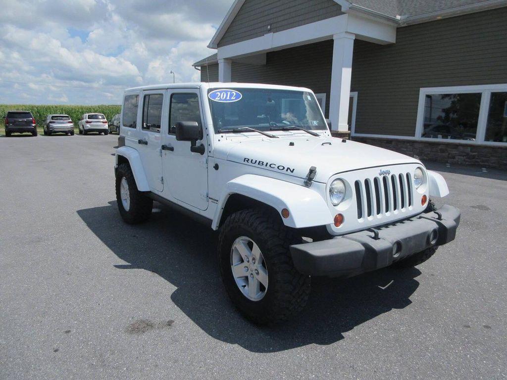 used 2012 Jeep Wrangler Unlimited car, priced at $17,800