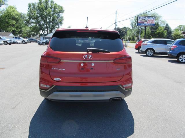 used 2019 Hyundai Santa Fe car, priced at $12,290