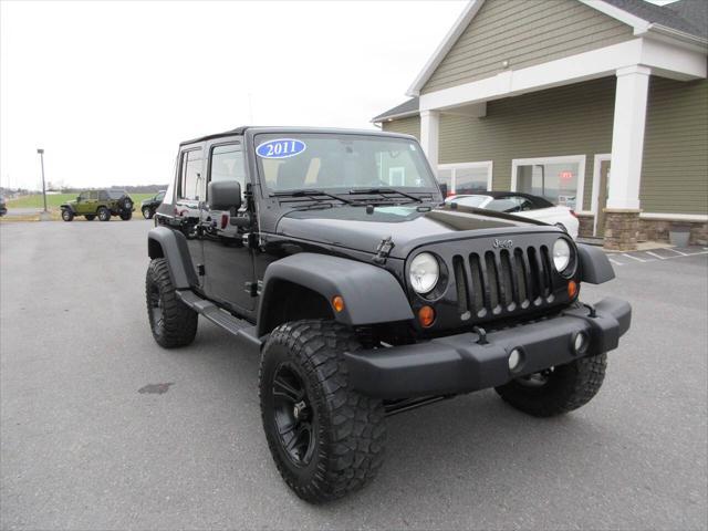 used 2011 Jeep Wrangler Unlimited car, priced at $12,100