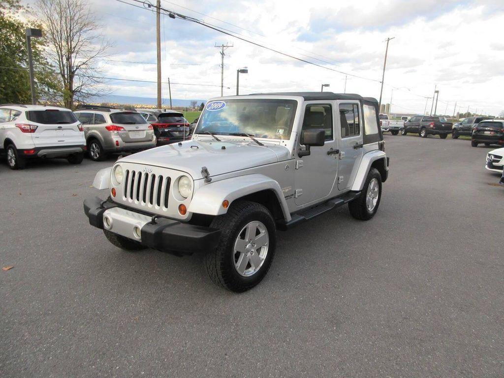used 2009 Jeep Wrangler Unlimited car, priced at $9,990