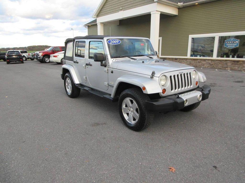 used 2009 Jeep Wrangler Unlimited car, priced at $9,990