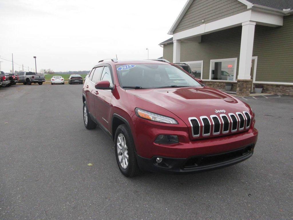 used 2015 Jeep Cherokee car, priced at $8,190
