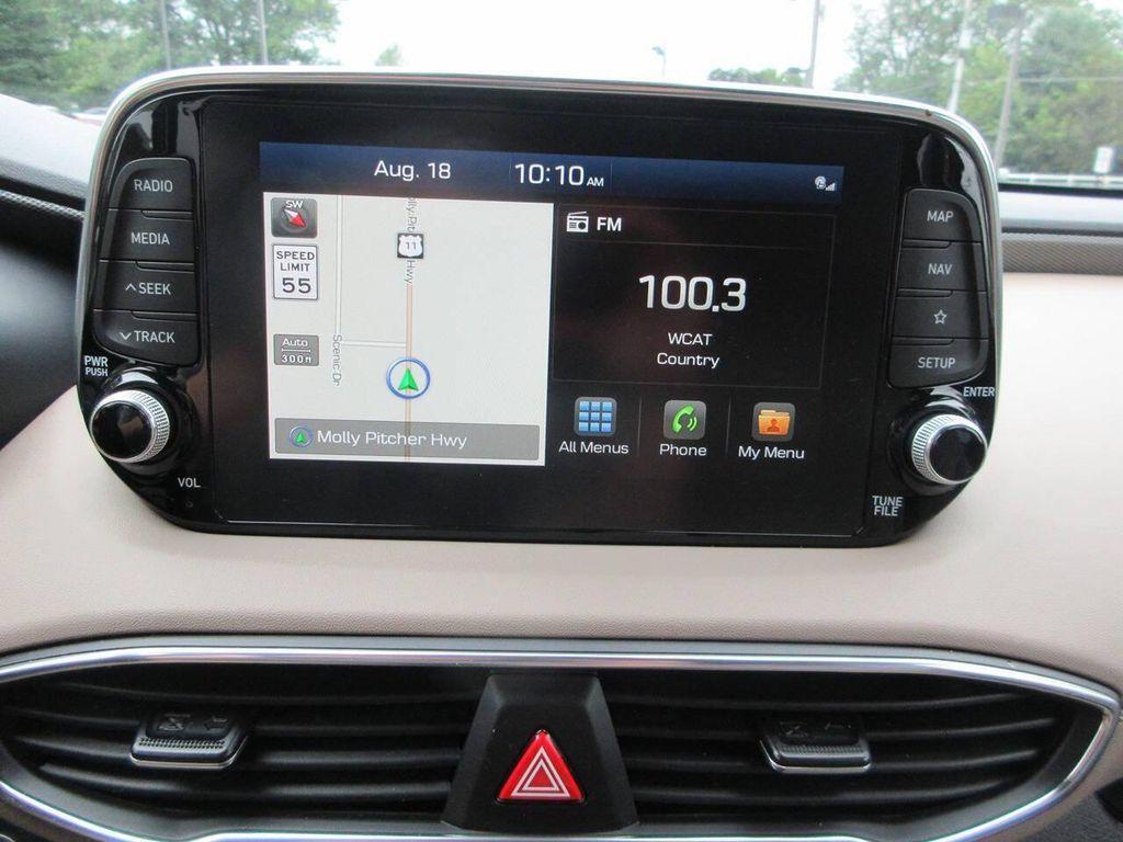 used 2020 Hyundai Santa Fe car, priced at $16,500