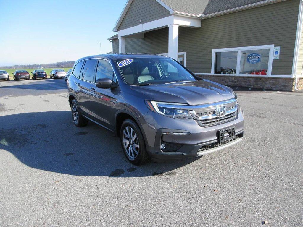 used 2021 Honda Pilot car, priced at $26,990