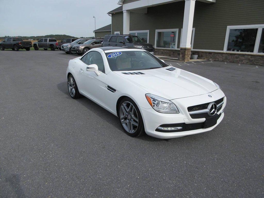 used 2016 Mercedes-Benz SLK-Class car, priced at $16,500