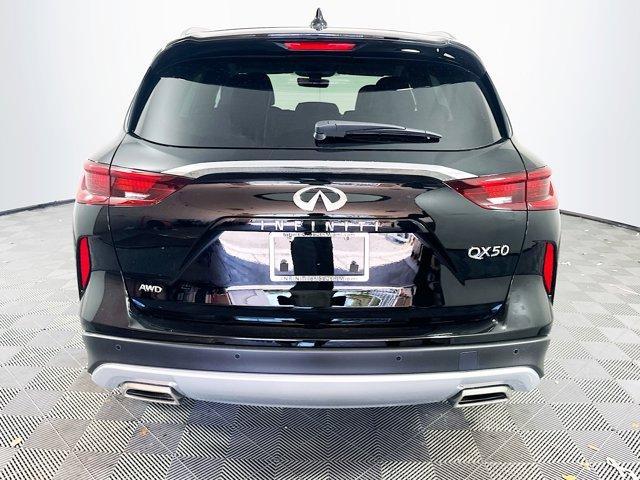 new 2025 INFINITI QX50 car, priced at $47,318