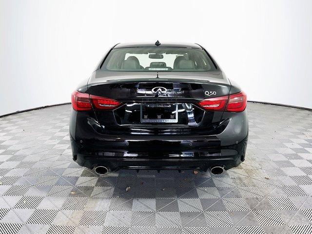 new 2024 INFINITI Q50 car, priced at $48,085