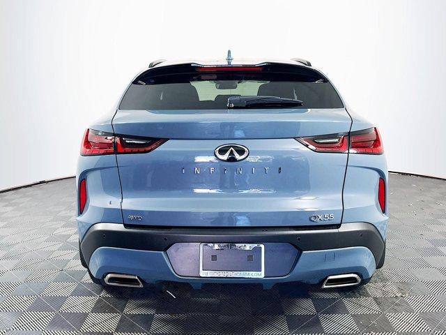 used 2025 INFINITI QX55 car, priced at $37,267