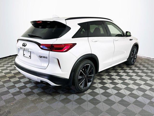 new 2025 INFINITI QX50 car, priced at $52,022