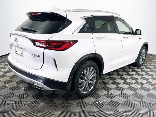 new 2025 INFINITI QX50 car, priced at $47,318