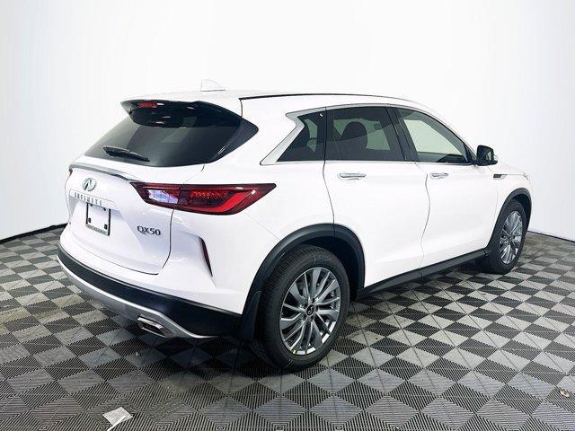 new 2025 INFINITI QX50 car, priced at $42,843