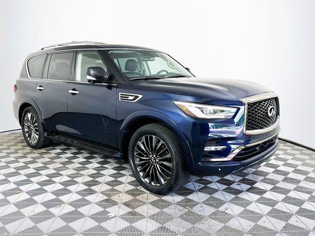 used 2021 INFINITI QX80 car, priced at $39,800