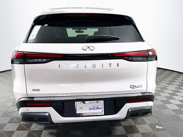 new 2025 INFINITI QX60 car, priced at $62,017