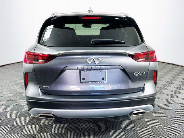 new 2025 INFINITI QX50 car, priced at $46,454
