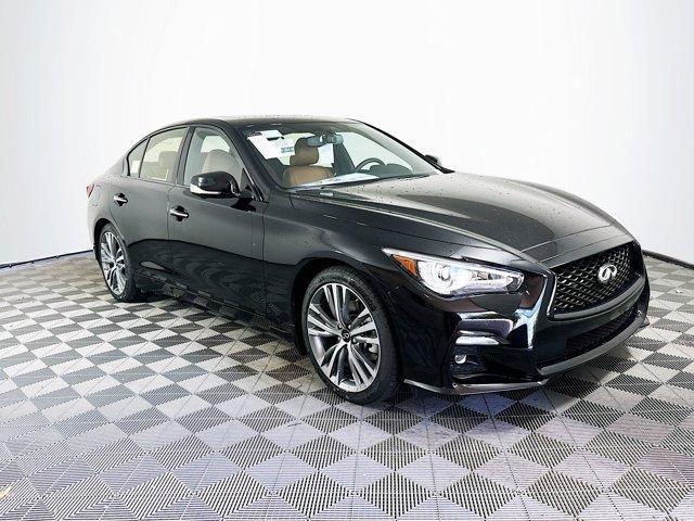 new 2024 INFINITI Q50 car, priced at $48,558