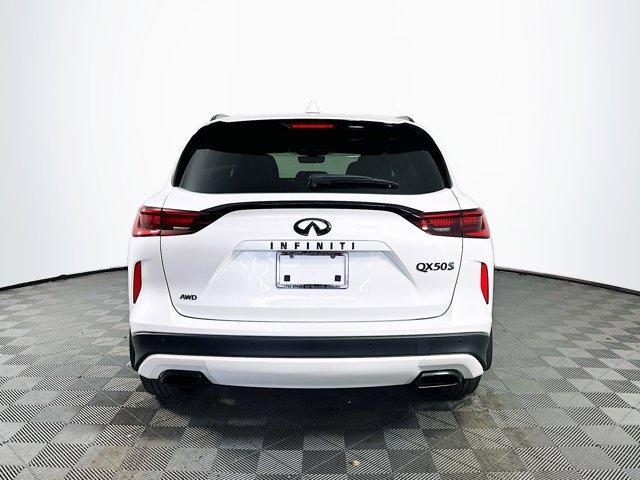 new 2025 INFINITI QX50 car, priced at $52,106