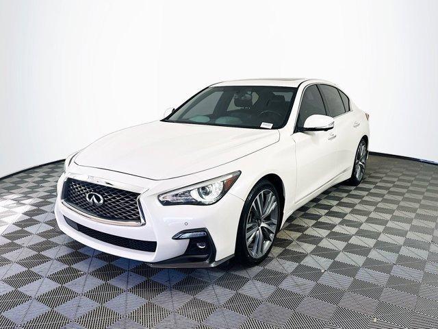 used 2021 INFINITI Q50 car, priced at $27,099