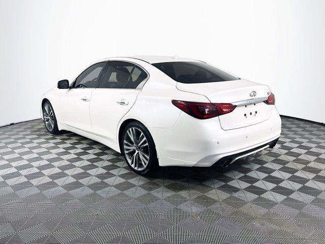 used 2021 INFINITI Q50 car, priced at $27,099