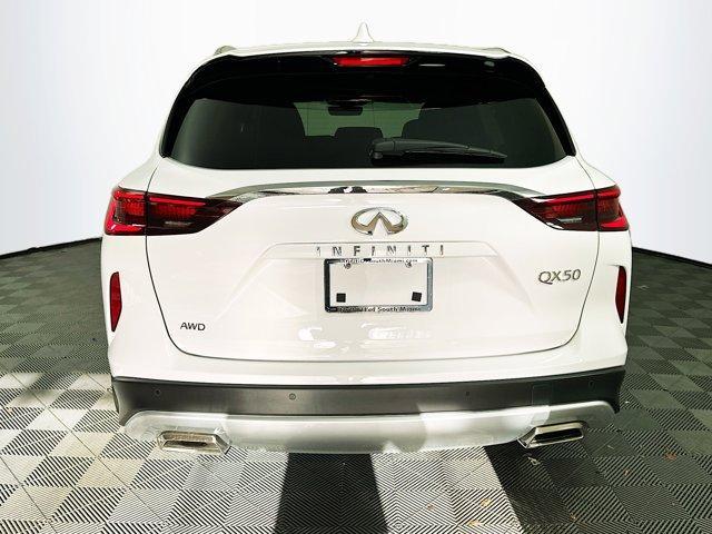 new 2025 INFINITI QX50 car, priced at $47,318