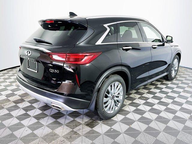 new 2025 INFINITI QX50 car, priced at $47,318