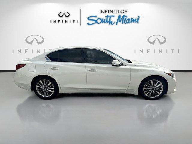 used 2021 INFINITI Q50 car, priced at $18,995