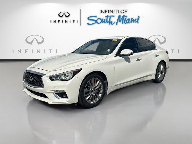 used 2021 INFINITI Q50 car, priced at $18,995