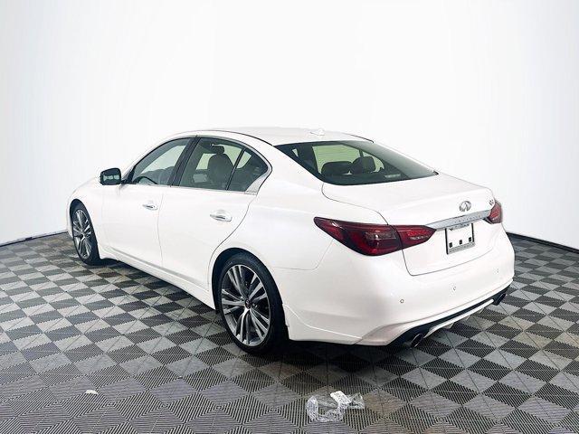 used 2022 INFINITI Q50 car, priced at $27,799