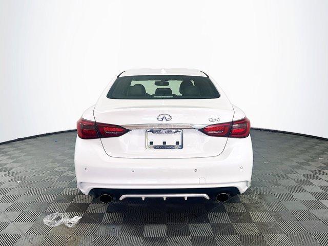 used 2022 INFINITI Q50 car, priced at $27,799