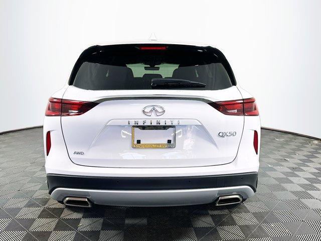 new 2025 INFINITI QX50 car, priced at $44,585