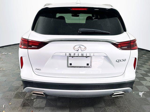 new 2025 INFINITI QX50 car, priced at $47,318