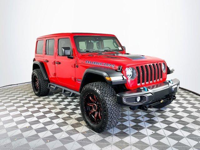 used 2021 Jeep Wrangler Unlimited 4xe car, priced at $40,733