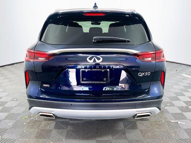 new 2025 INFINITI QX50 car, priced at $46,454