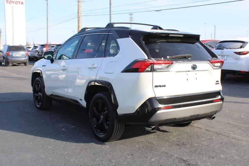 used 2021 Toyota RAV4 Hybrid car, priced at $33,460