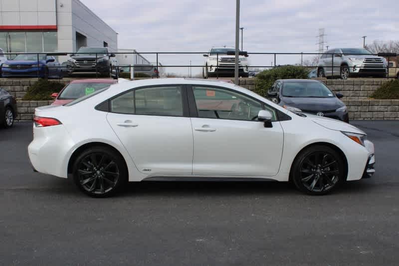 used 2023 Toyota Corolla Hybrid car, priced at $27,460