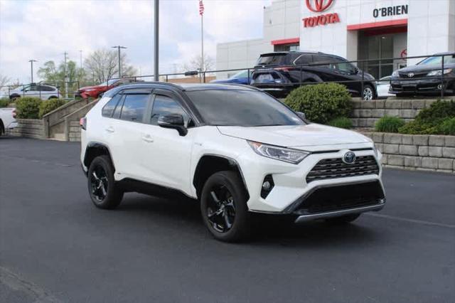 used 2021 Toyota RAV4 Hybrid car, priced at $31,960