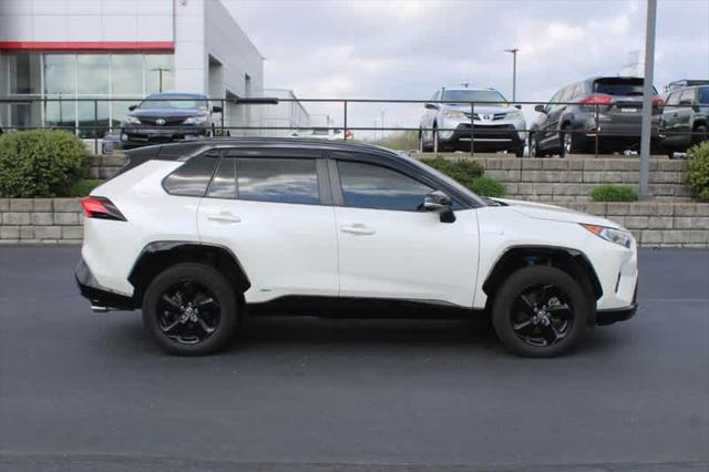 used 2021 Toyota RAV4 Hybrid car, priced at $31,960