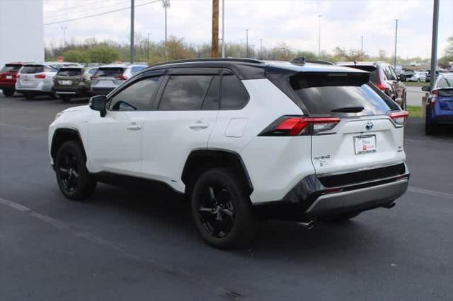 used 2021 Toyota RAV4 Hybrid car, priced at $31,960