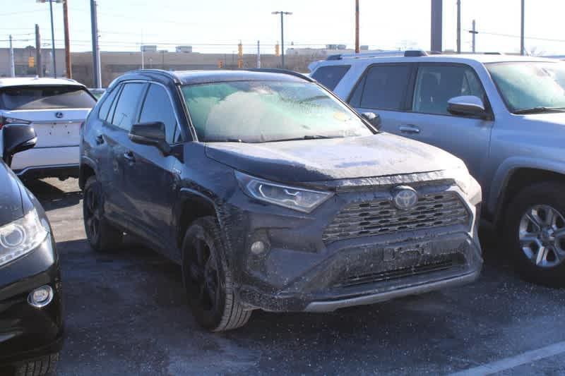 used 2021 Toyota RAV4 Hybrid car, priced at $28,960