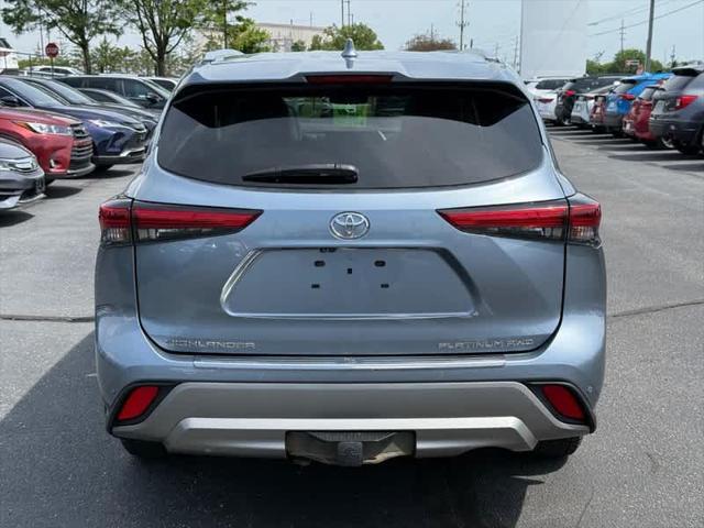 used 2021 Toyota Highlander car, priced at $35,390