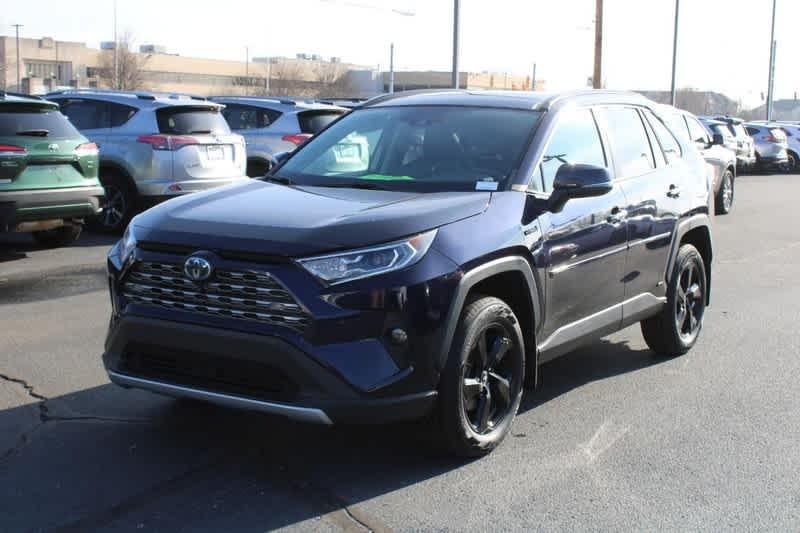 used 2021 Toyota RAV4 Hybrid car, priced at $33,490