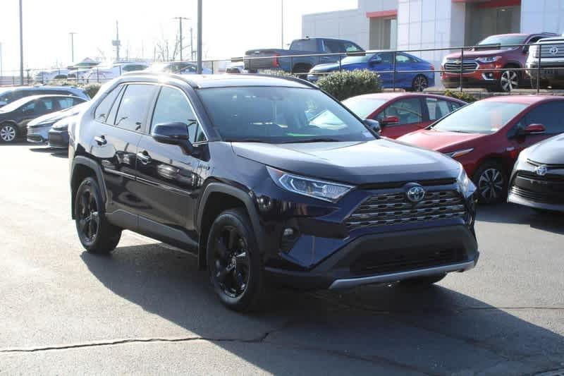 used 2021 Toyota RAV4 Hybrid car, priced at $33,490