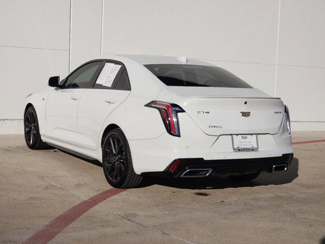 used 2022 Cadillac CT4 car, priced at $33,995