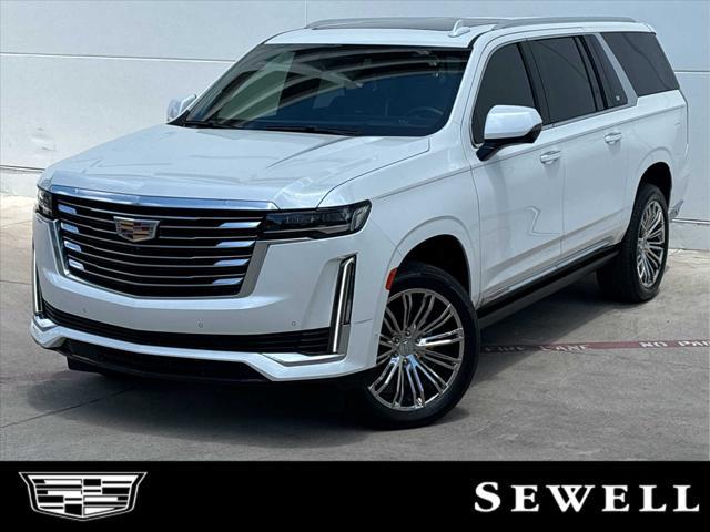 used 2022 Cadillac Escalade ESV car, priced at $74,977