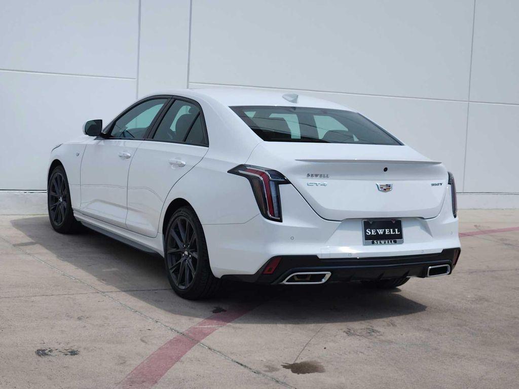 new 2025 Cadillac CT4 car, priced at $47,135