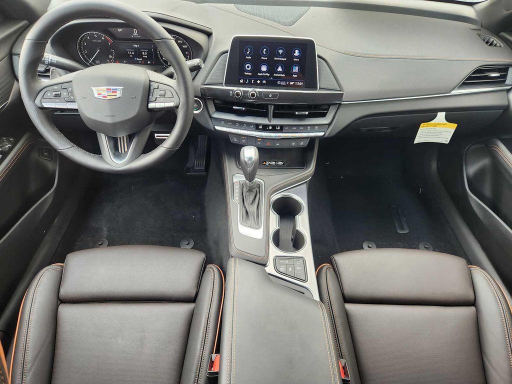 new 2025 Cadillac CT4 car, priced at $47,135