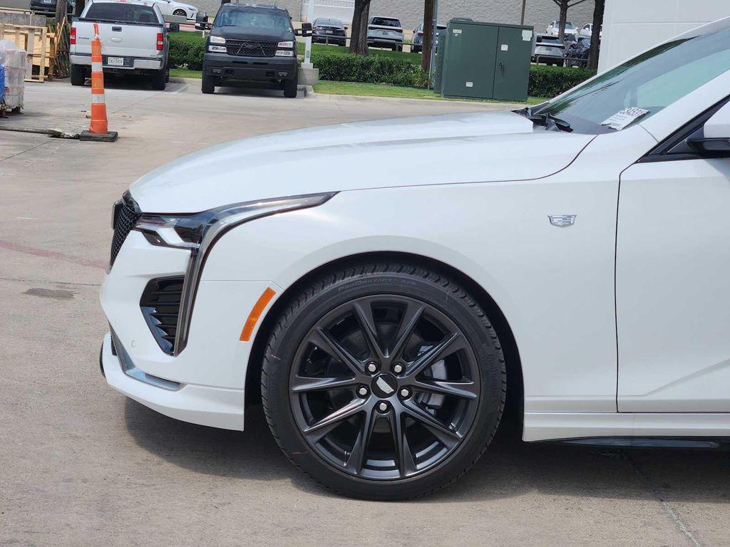 new 2025 Cadillac CT4 car, priced at $47,135