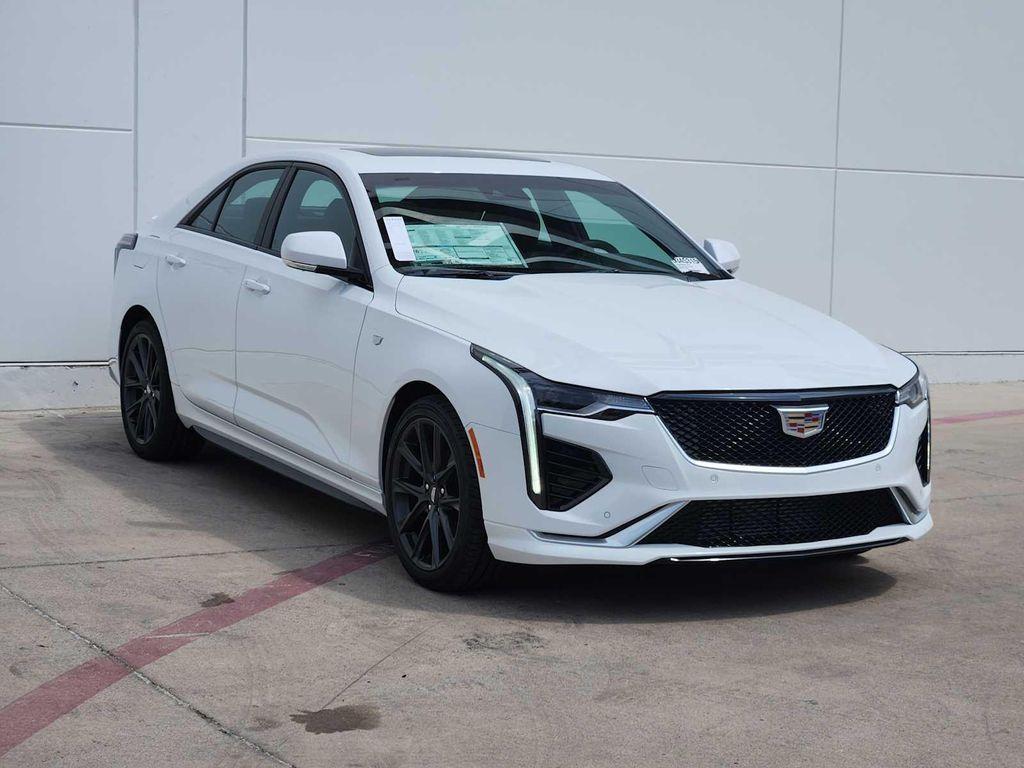 new 2025 Cadillac CT4 car, priced at $47,135