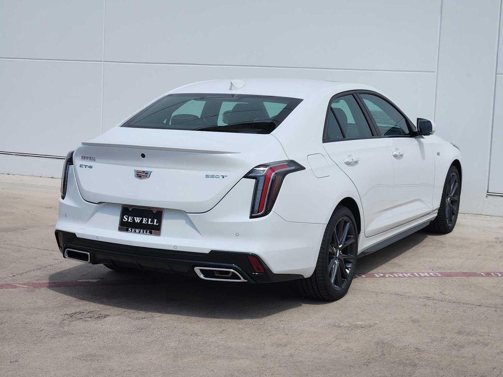 new 2025 Cadillac CT4 car, priced at $47,135