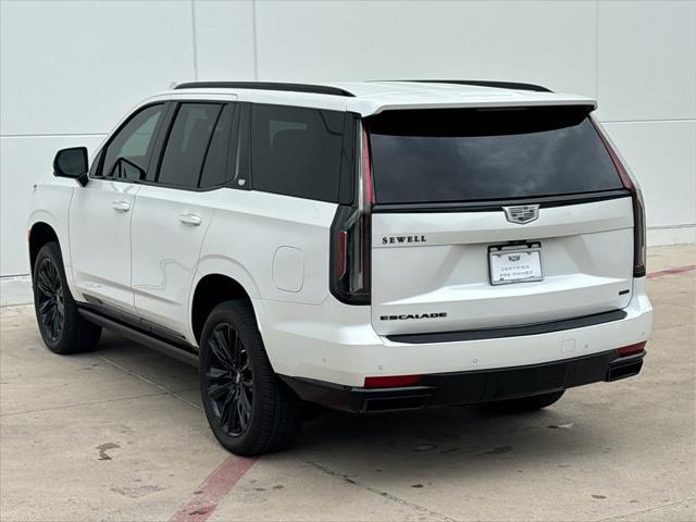 used 2024 Cadillac Escalade car, priced at $92,977